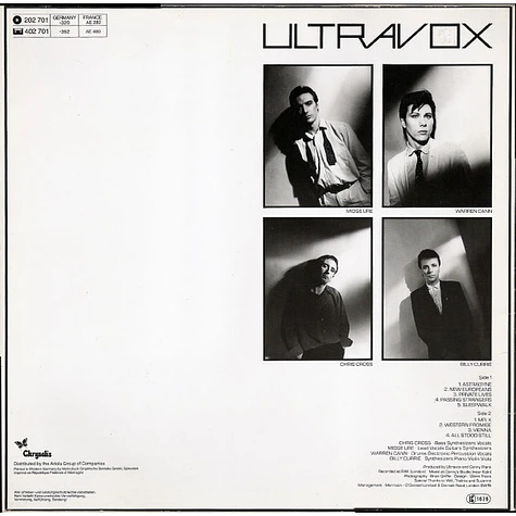 Ultravox - Vienna