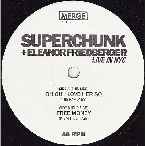 Superchunk + Eleanor Friedberger - Live In NYC