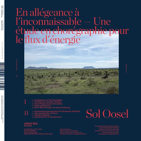 Sol Oosel - En Allégeance À L’Inconnaissable – Une Étude En Chorégraphique Pour Le Flux D’Énergie