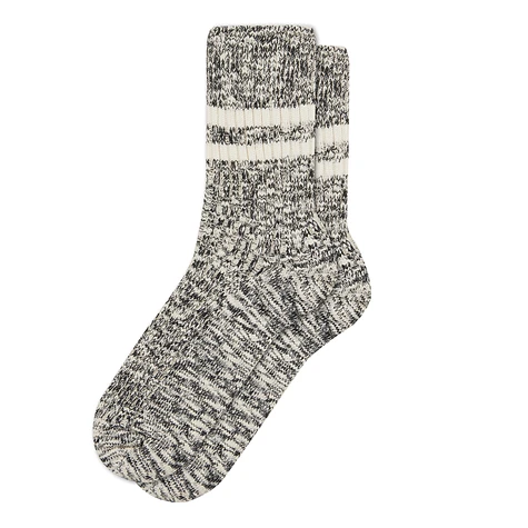 ROTOTO - OG Cotton Slub Stripe Socks