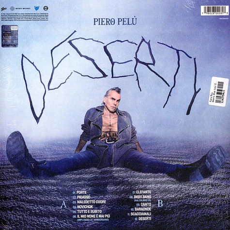 Piero Pelu - Deserti Blue Vinyl Edtion