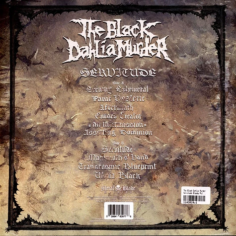 The Black Dahlia Murder - Servitude Bloody Pulp Crimson Red Marbled Vinyl Edition