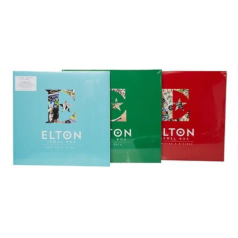 Elton John - Jewel Box Colored Box Set Edition