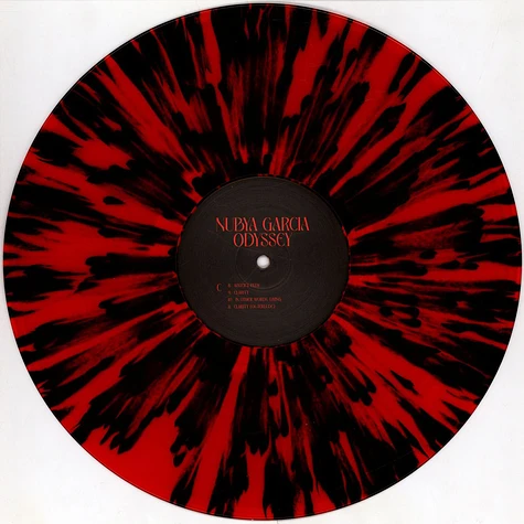 Nubya Garcia - Odyssey Red / Black Splatter Vinyl Edition