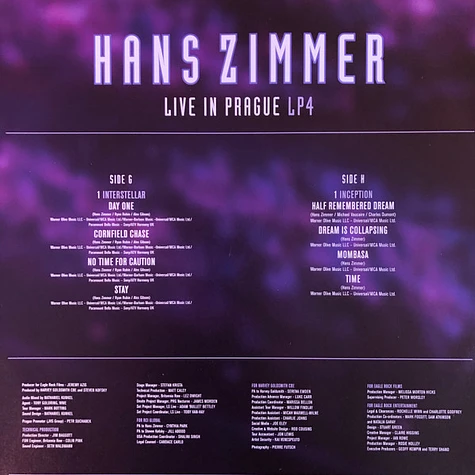 Hans Zimmer - Live In Prague