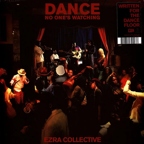 Ezra Collective - Dance, No One's Watching Opaque Red Vinyl Edition