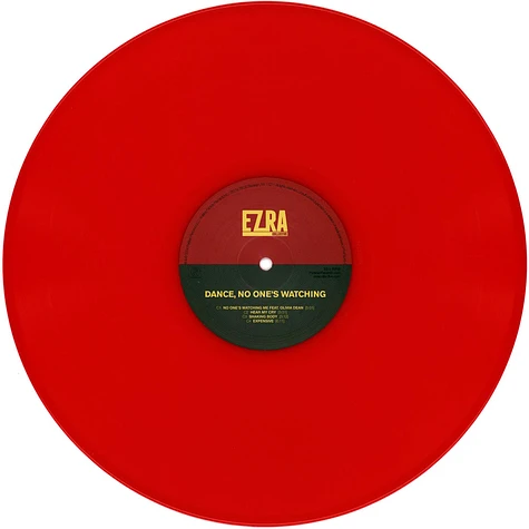 Ezra Collective - Dance, No One's Watching Opaque Red Vinyl Edition