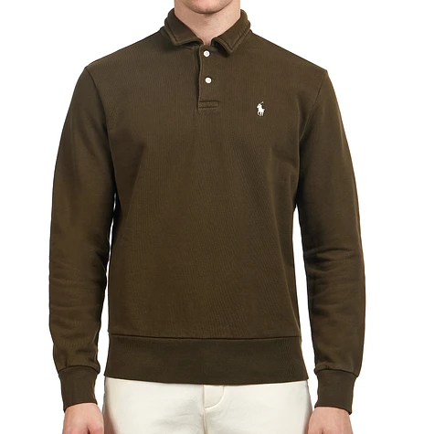 Polo Ralph Lauren - Loopback Fleece Collared Sweatshirt