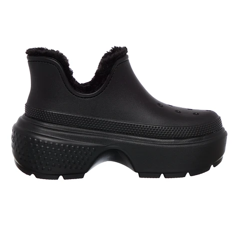 Crocs Stomp Lined Shorty Boot Black Black HHV