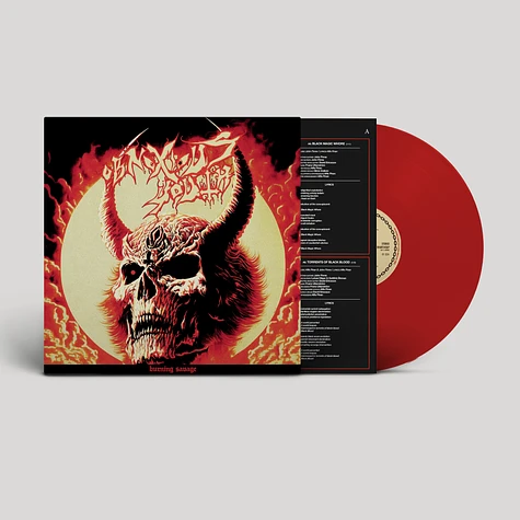 Obnoxious Youth - Burning Savage Transparent Red Vinyl Edtion