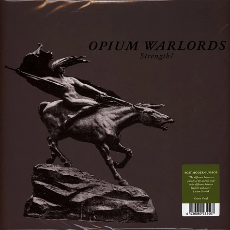 Opium Warlords - Strength! Transparent Green Vinyl Edtion