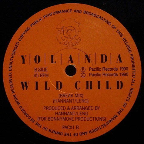 Yolanda - Wild Child