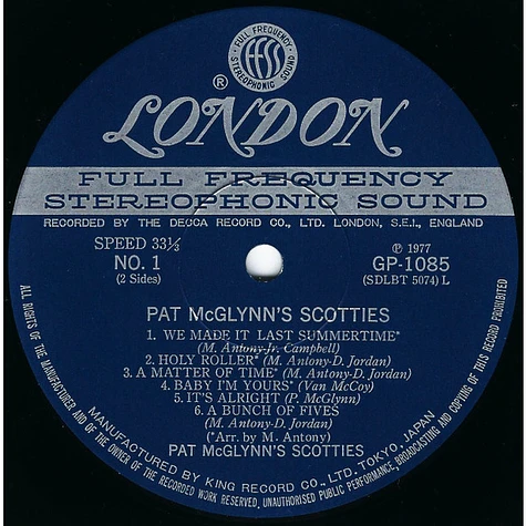 Pat McGlynn's Scotties - Pat McGlynn's Scotties