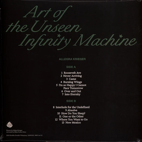 Allegra Krieger - Art Of The Unseen Machine Doublemint Green Vinyl Edition