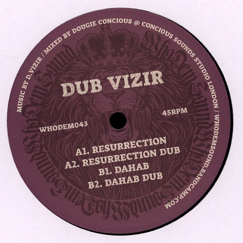 Dub Vizir - Resurrection, Dub / Dahab, Dub