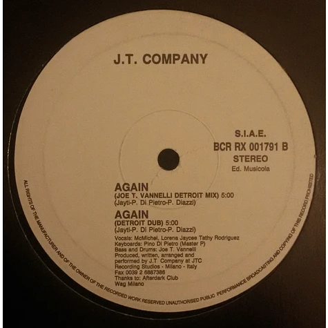 JT Company - Again (Remix)