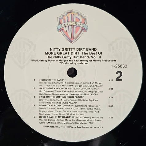 Nitty Gritty Dirt Band - More Great Dirt: The Best Of The Nitty Gritty Dirt Band Vol. II