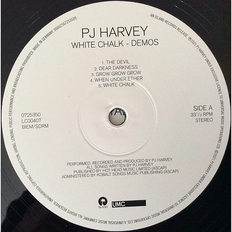 PJ Harvey - White Chalk - Demos