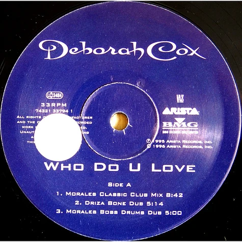 Deborah Cox - Who Do U Love