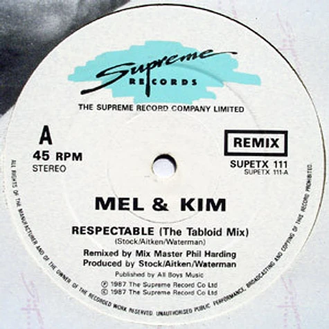 Mel & Kim - Respectable (Remix)