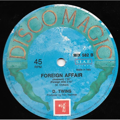 D. Twins - Foreign Affair