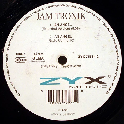 Jam Tronik - An Angel