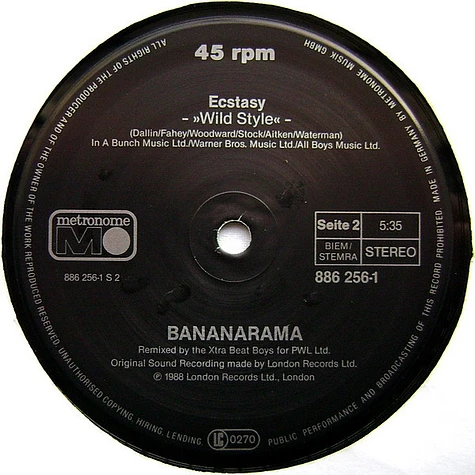 Bananarama - I Can't Help It (Remix)