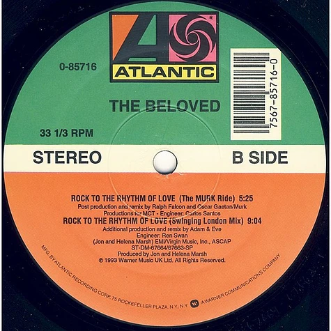 The Beloved - Rock To The Rhythm Of Love