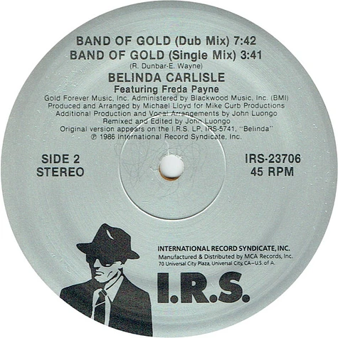 Belinda Carlisle Featuring Freda Payne - Band Of Gold