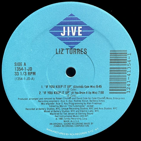 Liz Torres - If U Keep It Up