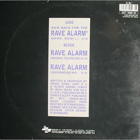 Praga Khan - (Kick Back For The) Rave Alarm