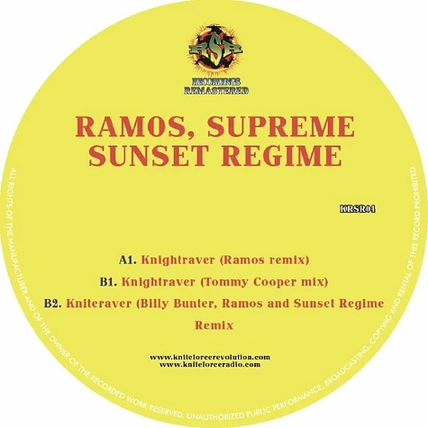 Ramos, Supreme & Sunset Regime - The Knightraver EP