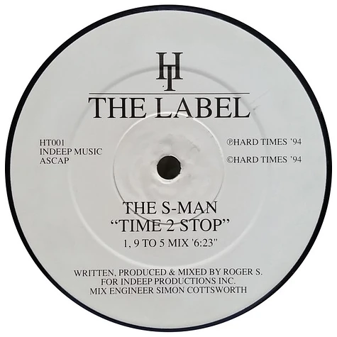 The S-Man - Time 2 Stop