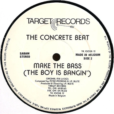 The Concrete Beat - Make The Bass