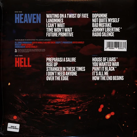 Sum 41 - Heaven :X: Hell Light Blue Vinyl Edition