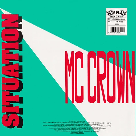 MC Crown Featuring Rhythem System - Situation (New Hip House Remix)