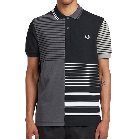 Fred Perry x Beams - Beams Striped Panel FP Shirt