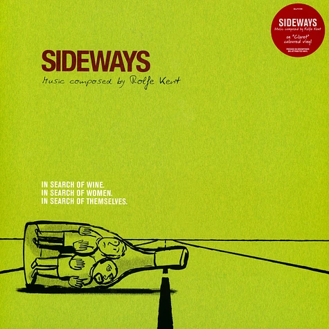 Rolfe Kent - OST Sideways Burgundy Colored Vinyl Edition