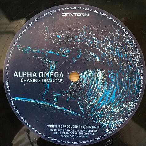 Alpha Omega / Cycom - Chasing Dragons / Yucatan