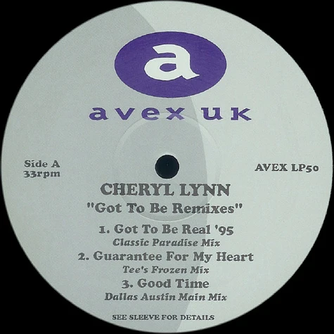 Cheryl Lynn - Got To Be Remixes!