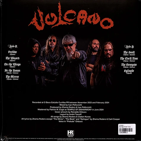 Vulcano - Epilogue Black Vinyl Edition