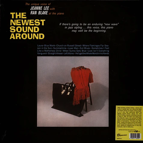 Jeanne Lee And Ran Blake - The Newest Sound Around