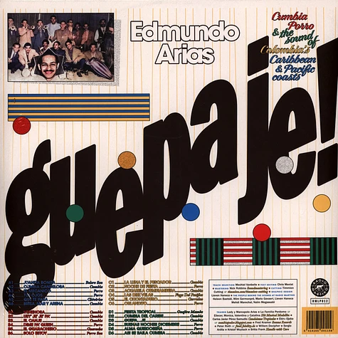 Edmundo Arias - Guepa Je! Cumbia Porro & The Sound Of Colombia's Caribbean & Pacific Coasts