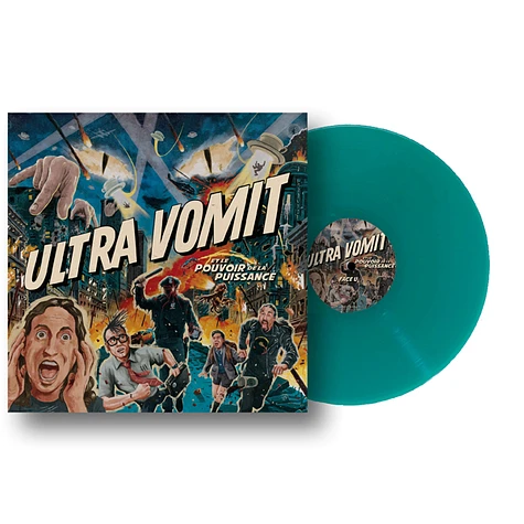 Ultra Vomit - Ultra Vomit Et Le Pouvoir De La Puissance Transparent Petrol Vinyl Edition