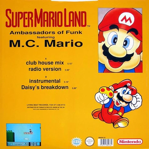 Ambassadors Of Funk Featuring MC Mario - SuperMario Land