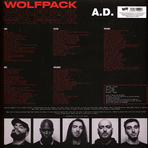 Wolfpack - A.D. Limited Black Vinyl Edition