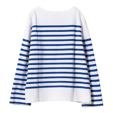 Beams Boy - Naval Border Big Boat Neck Longsleeve