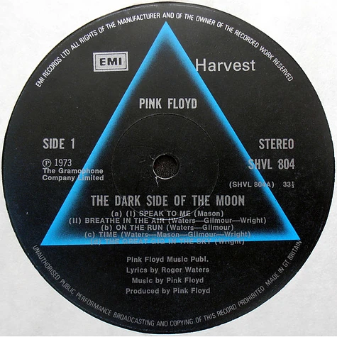 Pink Floyd - The Dark Side Of The Moon