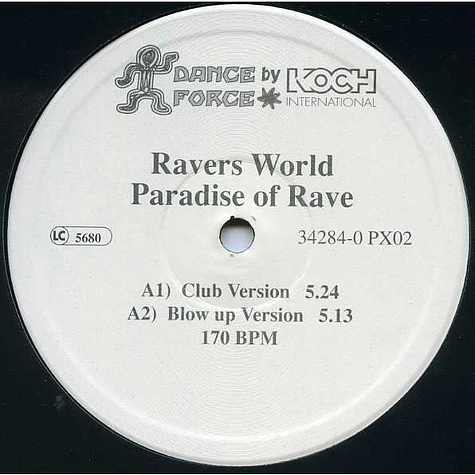 Ravers World - Paradise Of Rave