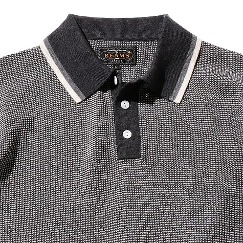 Beams Plus - Knit Polo Collar Line